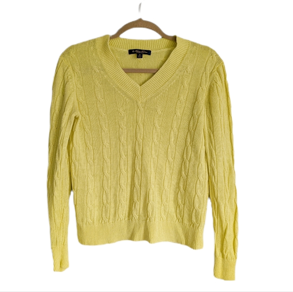 Brooks Brothers Elevated Basic Old Money Cable Kn… - image 4